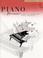 Cover of: Piano Adventures