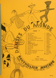 Cover of: Danses du monde