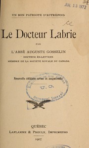 Le docteur Labie by Auguste Gosselin