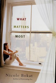 Cover of: What matters most by Nicole Suzanne Bokat