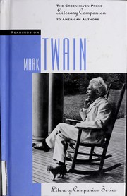 Cover of: Readings on Mark Twain by Katie de Koster, book editor.