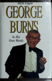 Cover of: George Burns: in his own words