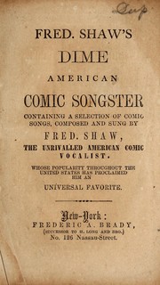 Cover of: Fred. Shaw
