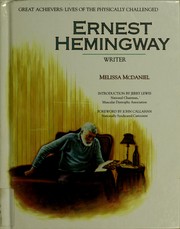 Cover of: Ernest Hemingway by Melissa McDaniel