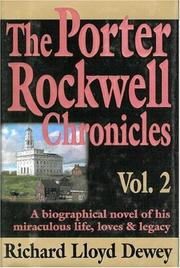 Cover of: The Porter Rockwell Chronicles, Vol. 2