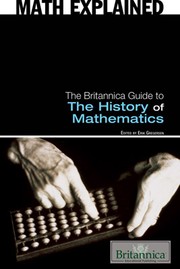Cover of: The Britannica guide to the history of mathematics
