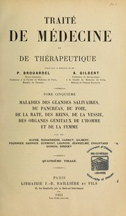 Cover of: Traité de médecine et de thérapeutique