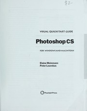 Cover of: Photoshop CS for Windows and Macintosh by Elaine Weinmann