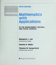 Cover of: Mathematics With Applications