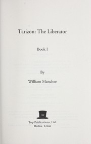 Cover of: Tarizon by William Manchee