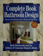 Cover of: The complete book of bathroom design by Barb Machowski