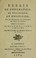 Cover of: Essais de géographie, de politique, et d'histoire, sur les possessions de l'empereur des Turcs en Europe