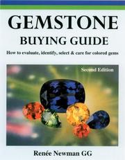 Cover of: Gemstone Buying Guide: How to Evaluate, Identify, Select & Care for Colored Gems