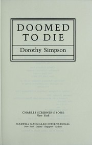 Cover of: Doomed to die by Dorothy Simpson
