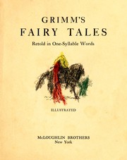 Cover of: Grimm's fairy tales