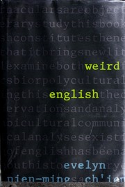 Cover of: Weird English