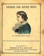 Cover of: Stories for little boys by William A. Leary