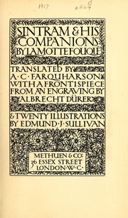 Cover of: Sintram & his companions by Friedrich de la Motte-Fouqué
