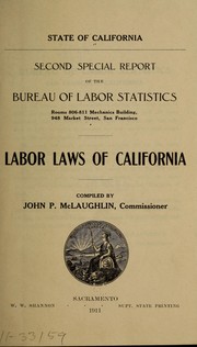 Cover of: Labor laws of California