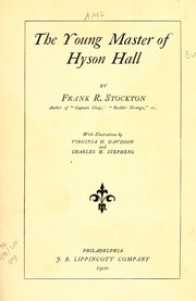 Cover of: The young master of Hyson Hall