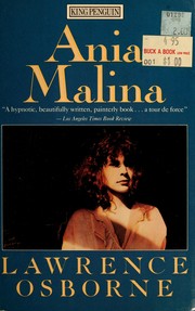 Cover of: Ania Malina