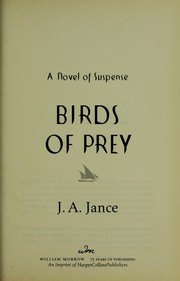 Cover of: Birds of prey by J. A. Jance