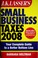 Cover of: J.K. Lasser's small business taxes 2008