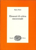 Cover of: Elementi di critica omosessuale