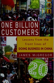 Cover of: One billion customers by James McGregor