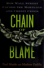 Cover of: Chain of blame by Paul Muolo