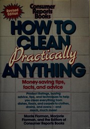 Cover of: How to clean practically anything