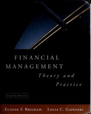 Cover of: Financial Management by Eugene F. Brigham, Louis C. Gapenski