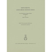 Monumenta linguarum Hispanicarum by Jürgen Untermann