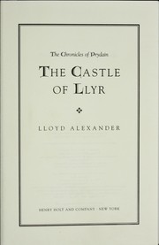 Cover of: The castle of Llyr