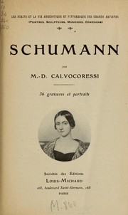 Cover of: Schumann