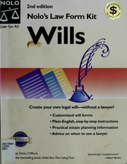 Cover of: Nolo's law form kit.