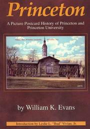 Cover of: Princeton: a picture postcard history of Princeton and Princeton University