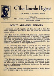 Cover of: Scout Abraham Lincoln