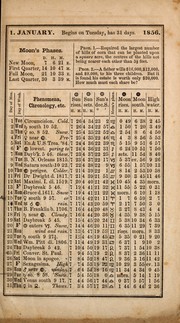 Calculations for an almanac for the year of our Lord 1856