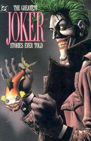 Cover of: The Greatest Joker stories ever told.