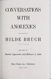 Cover of: Conversationswith anorexics | Hilde Bruch