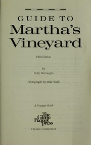Cover of: Guide to Martha's Vineyard