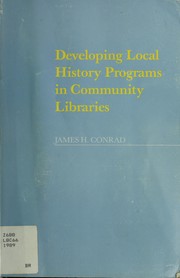 Cover of: Developing local history programs in community libraries