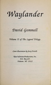 Cover of: Waylander (Legend Trilogy, Vol II) | David A. Gemmell