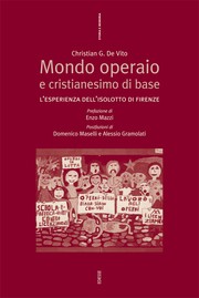 Mondo operaio e cristianesimo di base by Christian G. De Vito