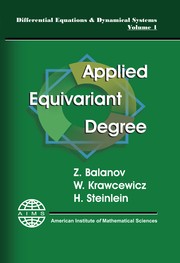 Cover of: Applied Equivariant Degree