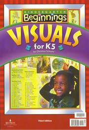 Cover of: Kindergarten Beginnings Visuals: for K5 for Christian schools