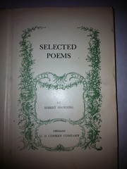 Cover of: Selected Poems by 