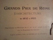 Cover of: Ecole Nationale Des Beaux-Arts Cinquantenaire: Les Grands Prix de Rome d'Architecture de 1850 a 1900
