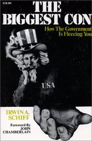 Cover of: The biggest con by Irwin A. Schiff